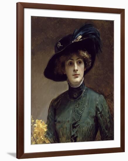 Portrait of a Lady-Raimundo Madrazo-Framed Giclee Print