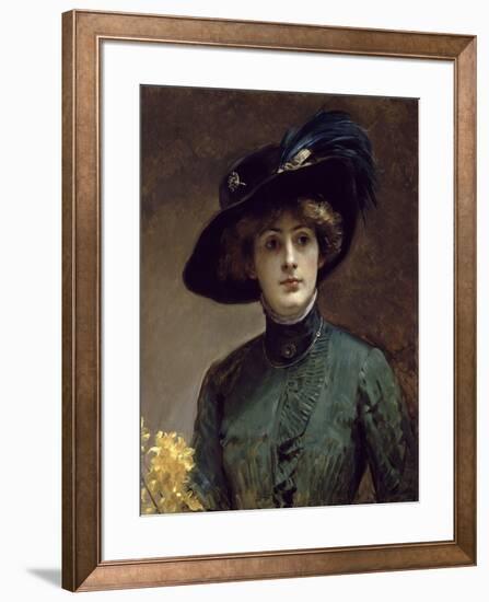 Portrait of a Lady-Raimundo Madrazo-Framed Giclee Print