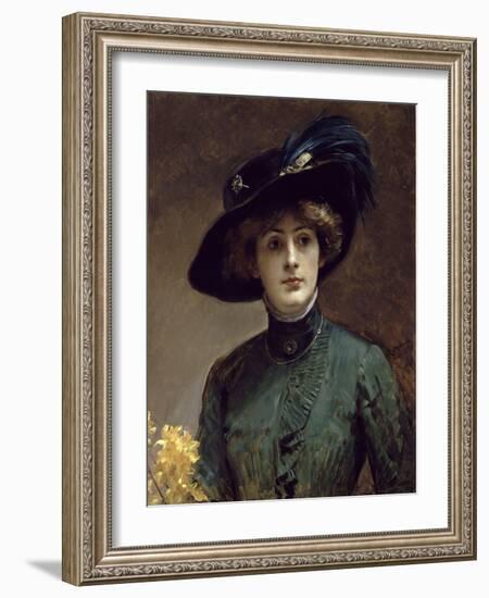 Portrait of a Lady-Raimundo Madrazo-Framed Giclee Print