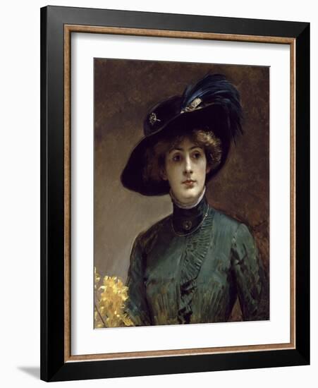Portrait of a Lady-Raimundo Madrazo-Framed Giclee Print