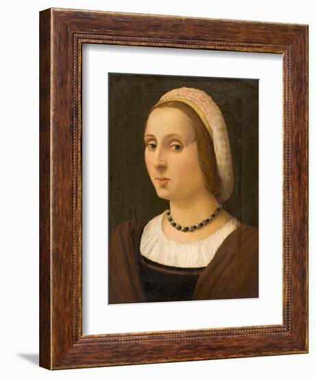 Portrait of a Lady-null-Framed Giclee Print