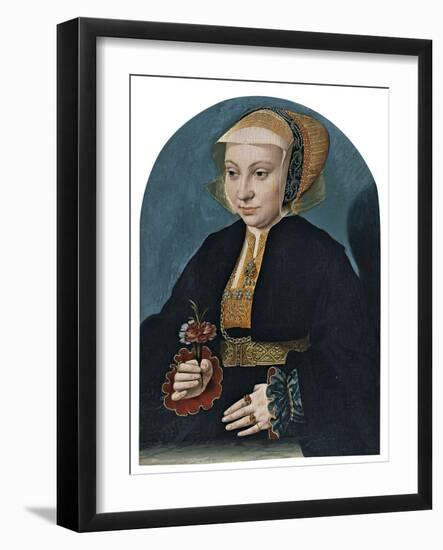 Portrait of a Lady-Bartholomaeus Bruyn-Framed Giclee Print