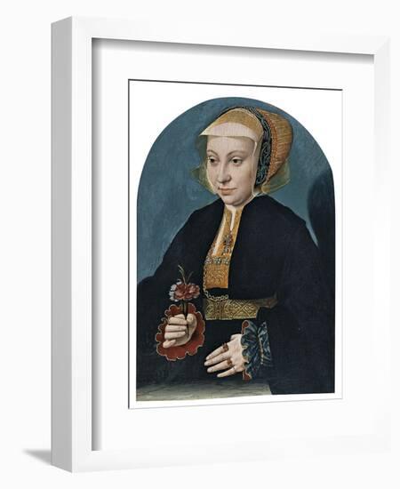 Portrait of a Lady-Bartholomaeus Bruyn-Framed Giclee Print