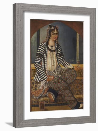 Portrait of a Lady-Mirza Baba-Framed Giclee Print