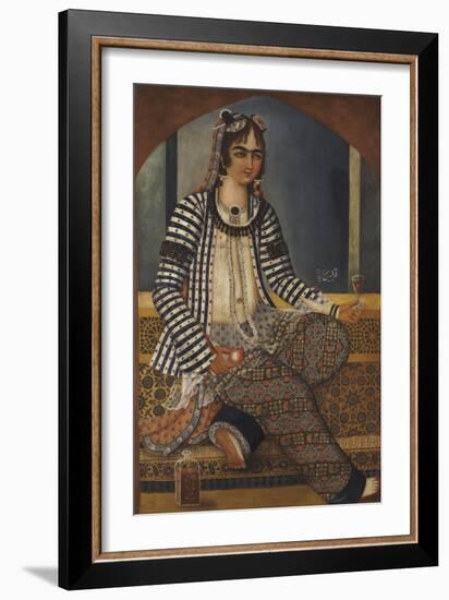 Portrait of a Lady-Mirza Baba-Framed Giclee Print