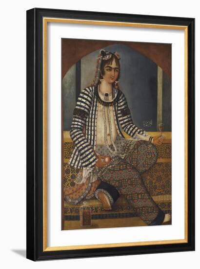 Portrait of a Lady-Mirza Baba-Framed Giclee Print