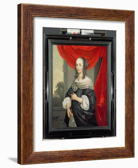 Portrait of a Lady-Louis-Michel van Loo-Framed Giclee Print