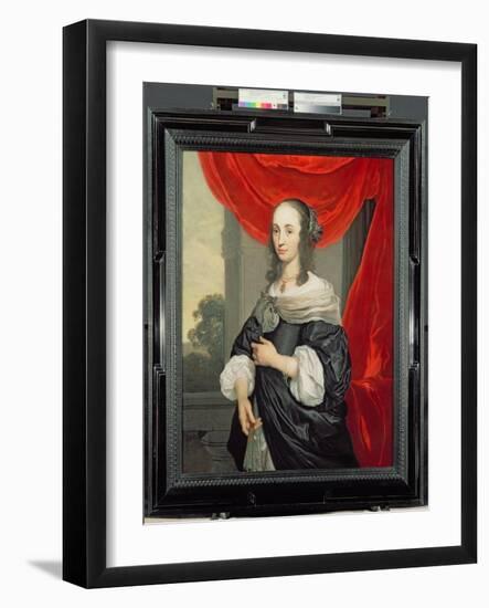 Portrait of a Lady-Louis-Michel van Loo-Framed Giclee Print