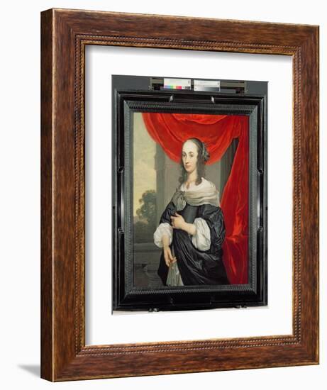 Portrait of a Lady-Louis-Michel van Loo-Framed Giclee Print