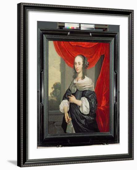 Portrait of a Lady-Louis-Michel van Loo-Framed Giclee Print