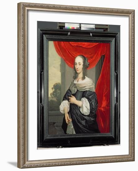 Portrait of a Lady-Louis-Michel van Loo-Framed Giclee Print