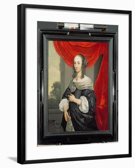 Portrait of a Lady-Louis-Michel van Loo-Framed Giclee Print