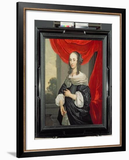 Portrait of a Lady-Louis-Michel van Loo-Framed Giclee Print