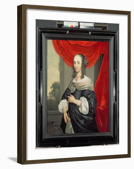 Portrait of a Lady-Louis-Michel van Loo-Framed Giclee Print