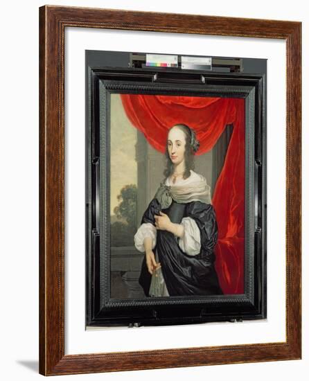 Portrait of a Lady-Louis-Michel van Loo-Framed Giclee Print