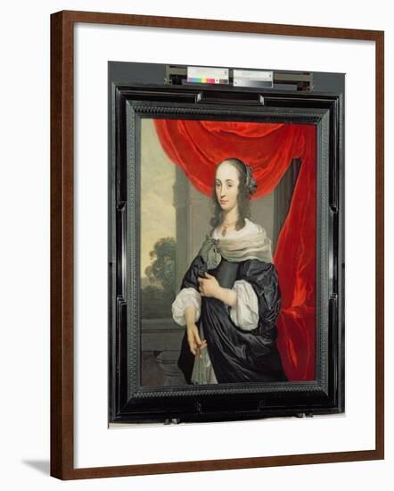 Portrait of a Lady-Louis-Michel van Loo-Framed Giclee Print