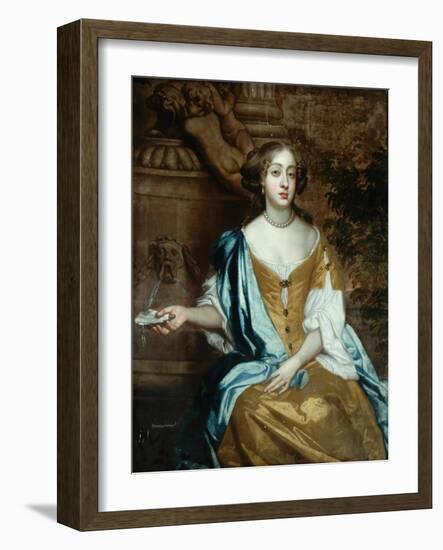 Portrait of a Lady-Sir Peter Lely-Framed Giclee Print