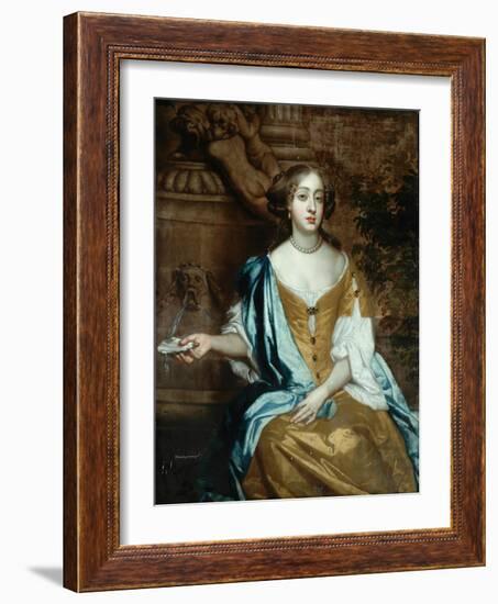 Portrait of a Lady-Sir Peter Lely-Framed Giclee Print