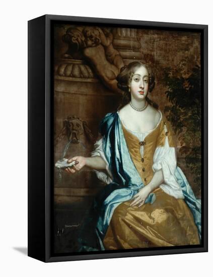 Portrait of a Lady-Sir Peter Lely-Framed Premier Image Canvas