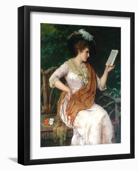 Portrait of a Lady-William Oliver-Framed Giclee Print