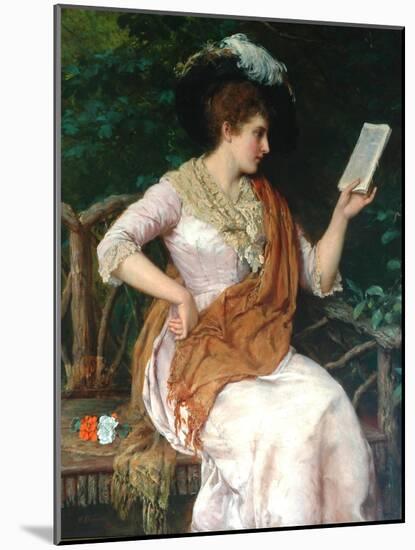 Portrait of a Lady-William Oliver-Mounted Giclee Print