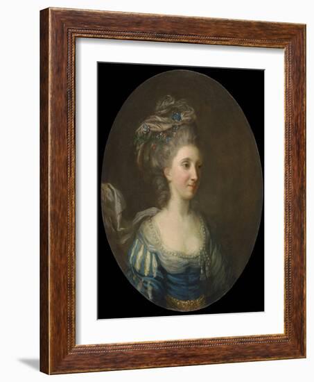 Portrait of a Lady-Thomas Hickey-Framed Giclee Print