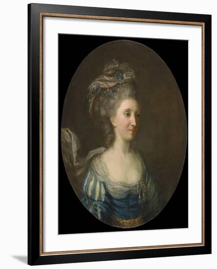 Portrait of a Lady-Thomas Hickey-Framed Giclee Print