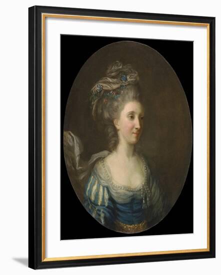 Portrait of a Lady-Thomas Hickey-Framed Giclee Print