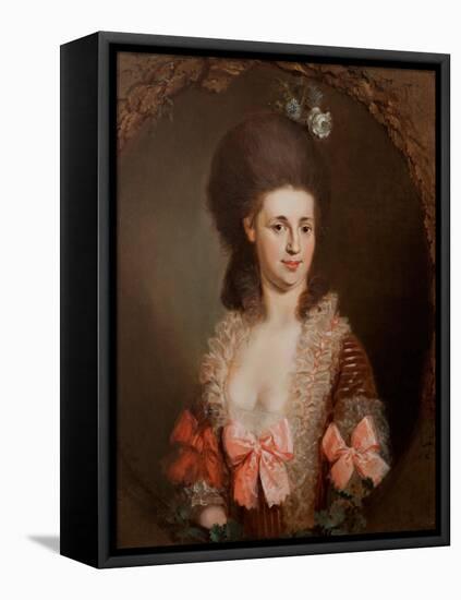 Portrait of a Lady-Anton Graff-Framed Premier Image Canvas