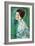 Portrait of a Lady-Gustav Klimt-Framed Art Print