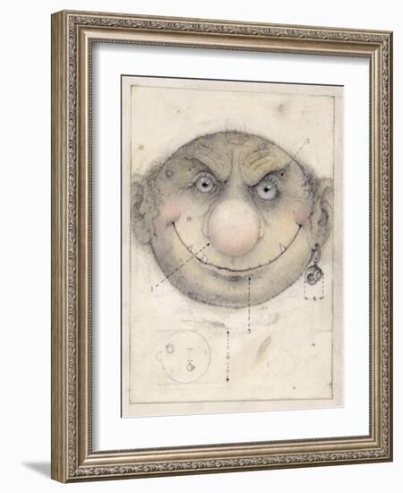 Portrait of a Leprechaune-Wayne Anderson-Framed Giclee Print