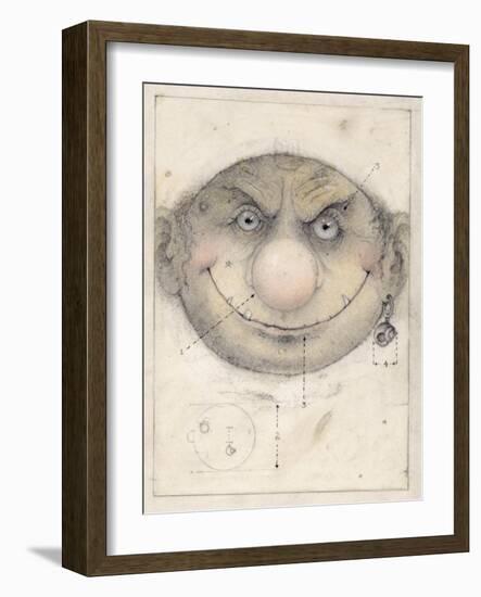 Portrait of a Leprechaune-Wayne Anderson-Framed Giclee Print