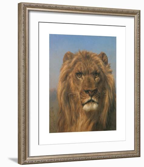 Portrait of a Lion - Prado-Rosa Bonheur-Framed Premium Giclee Print