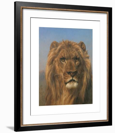 Portrait of a Lion - Prado-Rosa Bonheur-Framed Premium Giclee Print