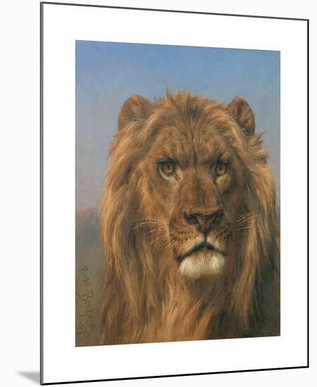 Portrait of a Lion - Prado-Rosa Bonheur-Mounted Premium Giclee Print