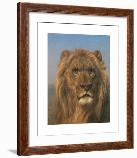 Portrait of a Lion - Prado-Rosa Bonheur-Framed Premium Giclee Print