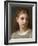 Portrait of a Little Girl, 1886 (Oil on Canvas)-William-Adolphe Bouguereau-Framed Giclee Print