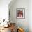 Portrait of a Local Smiling Peruvian Girl in Traditional Dress, Holding a Young Animal, Cuzco, Peru-Gavin Hellier-Framed Photographic Print displayed on a wall