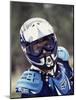 Portrait of a Male Motorcycle Racer-null-Mounted Photographic Print