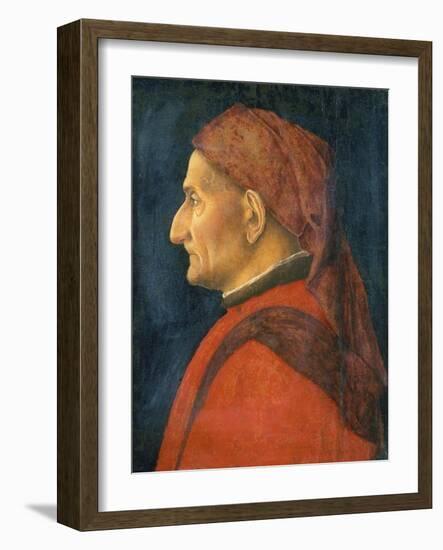 Portrait of a Man, 1450-Andrea Mantegna-Framed Giclee Print
