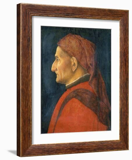 Portrait of a Man, 1450-Andrea Mantegna-Framed Giclee Print