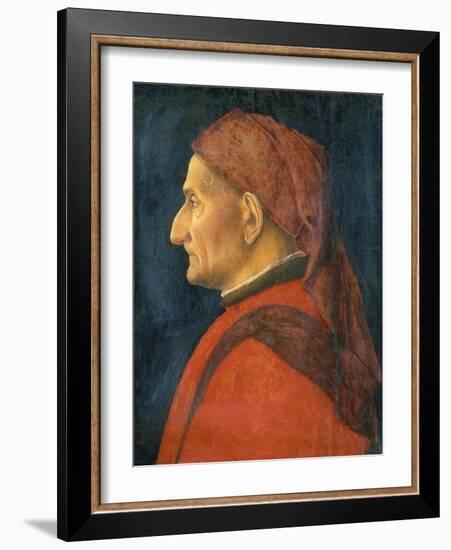 Portrait of a Man, 1450-Andrea Mantegna-Framed Giclee Print