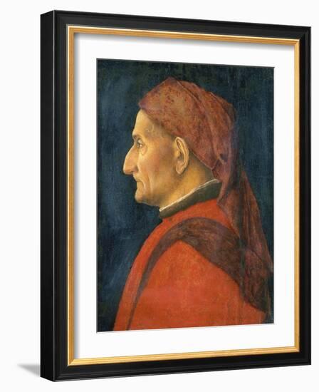 Portrait of a Man, 1450-Andrea Mantegna-Framed Giclee Print