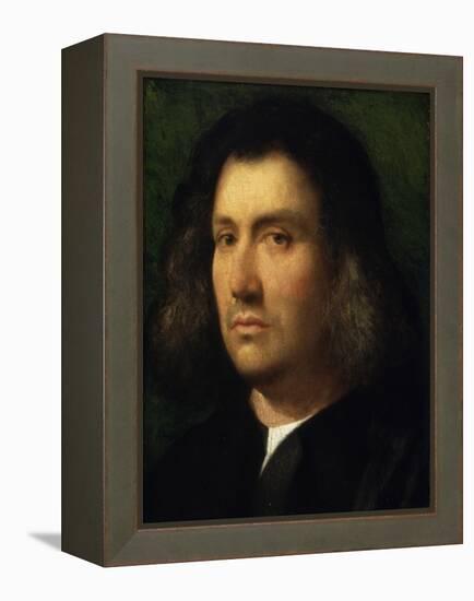 Portrait of a Man, 1506-Giorgione-Framed Premier Image Canvas