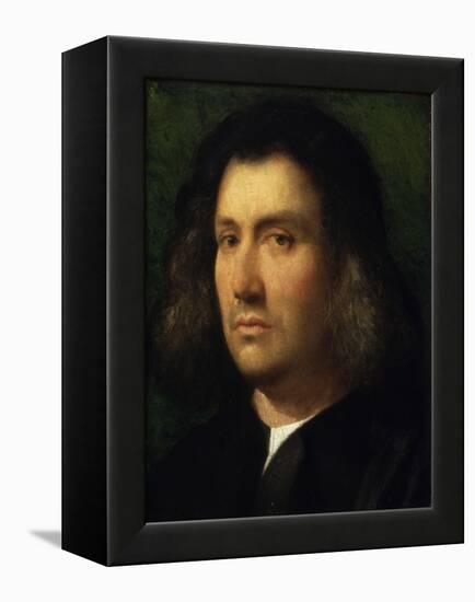 Portrait of a Man, 1506-Giorgione-Framed Premier Image Canvas