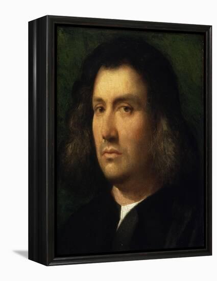 Portrait of a Man, 1506-Giorgione-Framed Premier Image Canvas