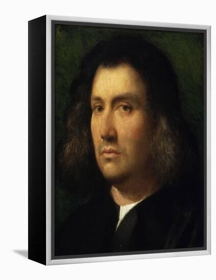 Portrait of a Man, 1506-Giorgione-Framed Premier Image Canvas