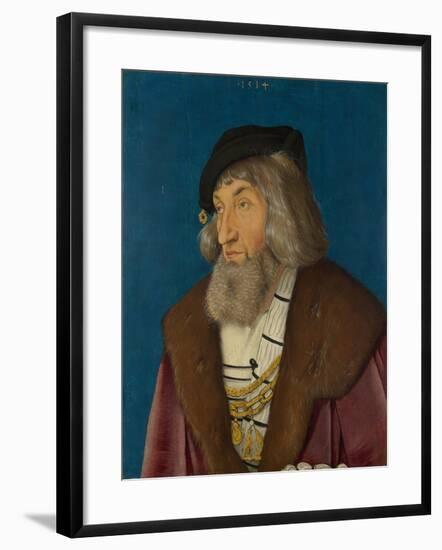 Portrait of a Man, 1514-Hans Baldung-Framed Giclee Print