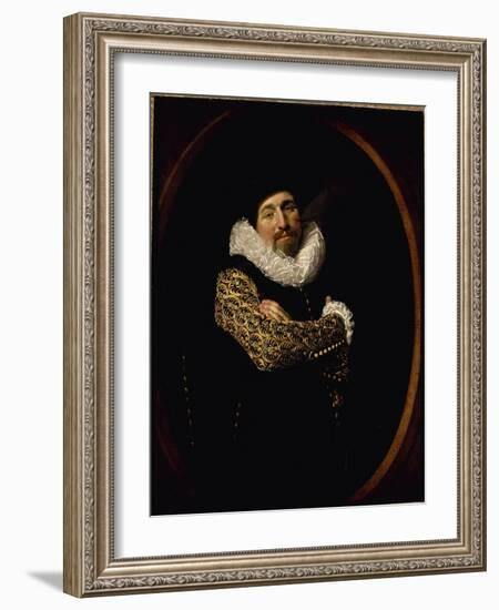 Portrait of a Man, 1622-Frans Hals-Framed Giclee Print
