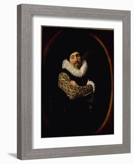 Portrait of a Man, 1622-Frans Hals-Framed Giclee Print